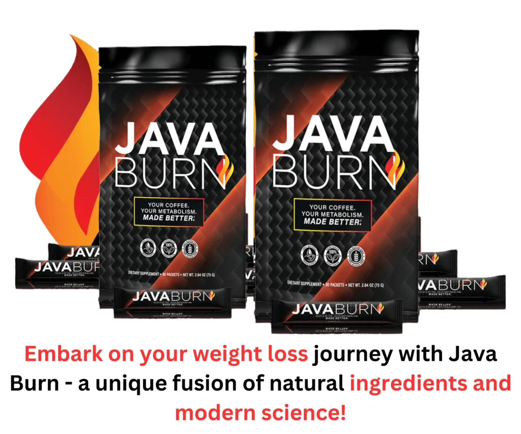 Java Burn coffee supplement pouch for metabolism and energy support