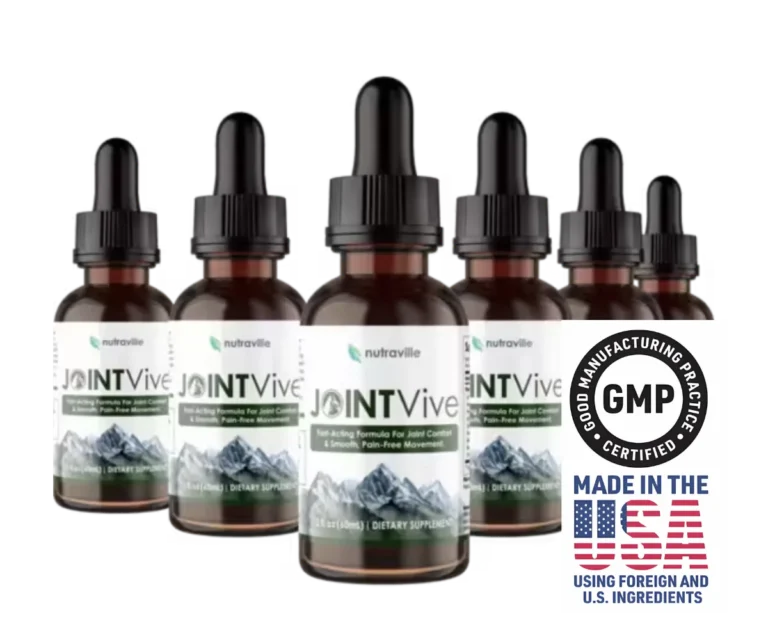 Joint Vive natural joint support supplement bottle for mobility and flexibility