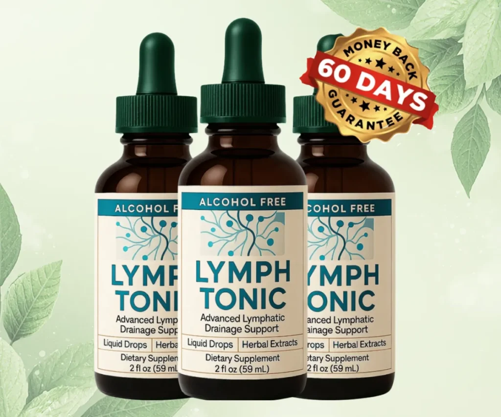 Lymph Tonic natural supplement for lymphatic drainage and detox support