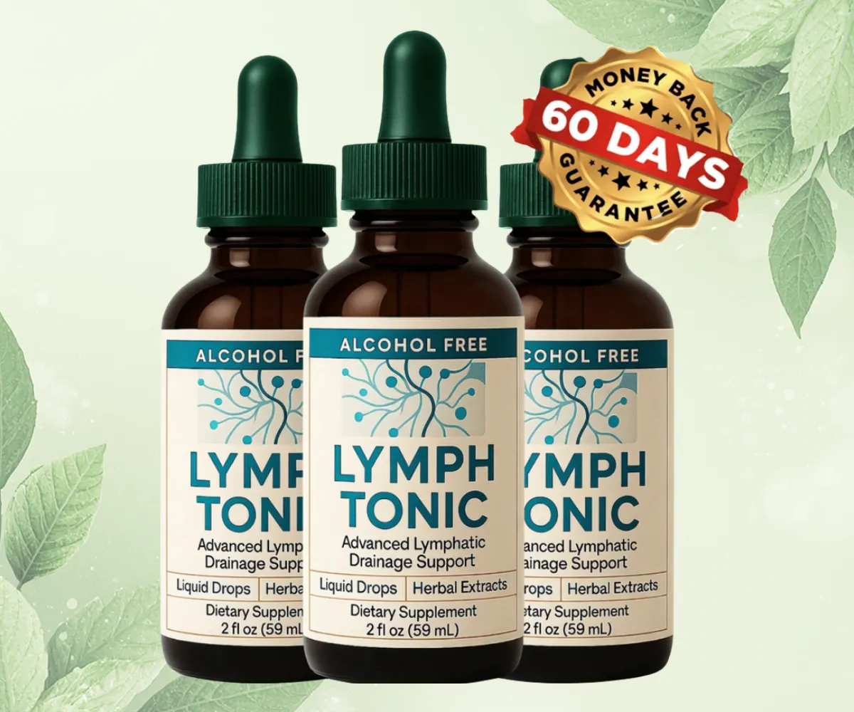 Lymph Tonic natural supplement for lymphatic drainage and detox support